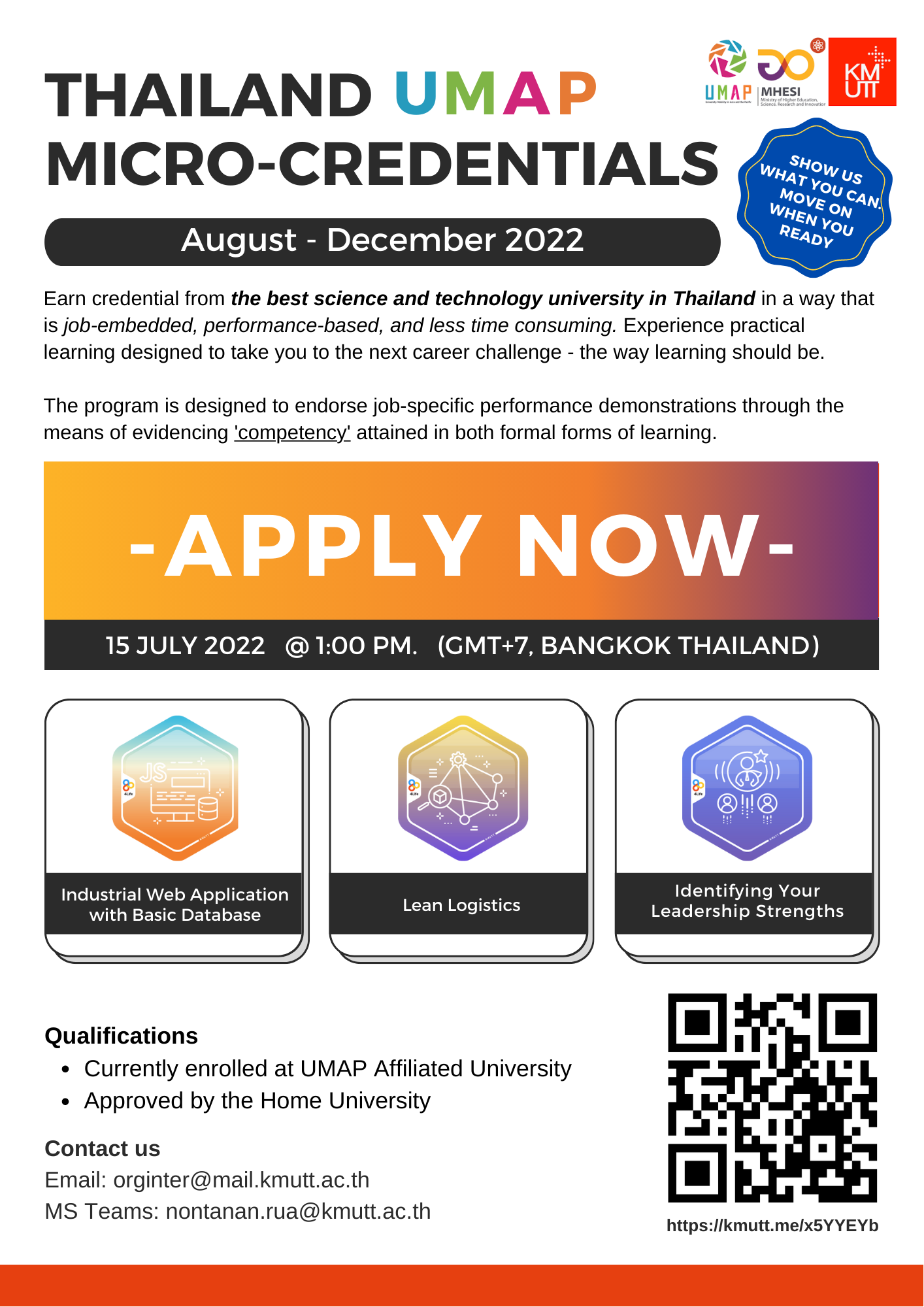 call-for-applications-thailand-umap-micro-credential-program-phase-2