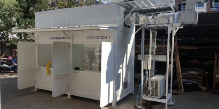 KMUTT architecture lecturers offer hospitals the COVID-19 patient screening sub-station design with specific zones to reduce risk of transmission