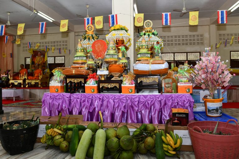 ประกาศ มจธ. แจ้งจำนวนเงินทำบุญทอดผ้ากฐิน ประจำปี 2564