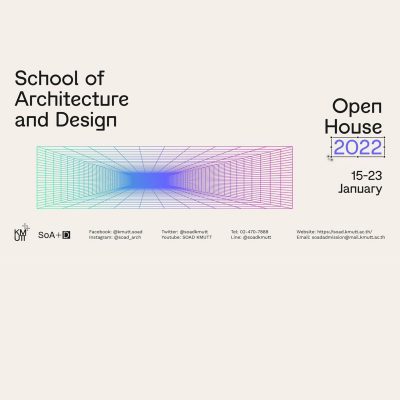 SoA+D Open House 2022 เปิดบ้านสถาปัตย์ฯ มจธ.
