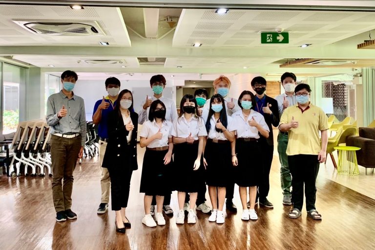 การประกวดการนำเสนอผลงานหัวข้อ “Innovation for Touchless Society” ในโครงการ The Comprehensive Course in Japanese Business Innovation Program