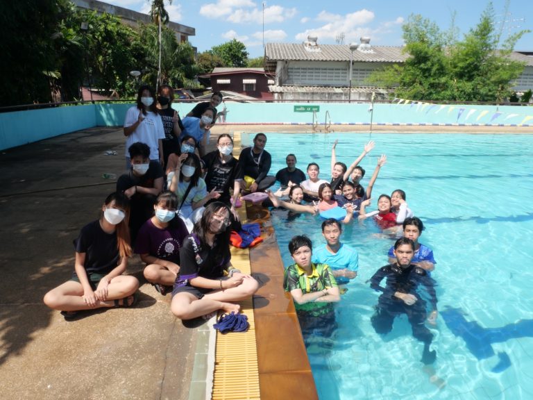 โครงการ SURVIVAL SKILL หลักสูตรที่ 3 เรื่อง“การป้องกันและการช่วยเหลือเมื่อเกิดอุบัติเหตุทางน้ำ”