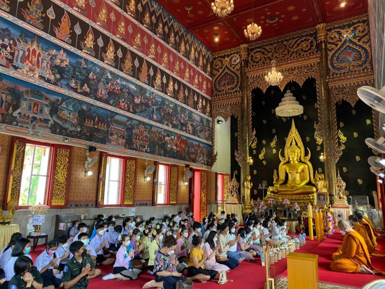 มจธ. ร่วมจัดงานวันสำคัญอนุรักษ์สืบสานวัฒนธรรมประเพณี (กิจกรรมวันเข้าพรรษา) ประจำปี 2565