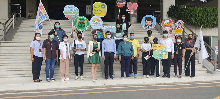 มจธ. ร่วมกับ ศูนย์อำนวยการความปลอดภัยทางถนน กรุงเทพมหานคร จัดกิจกรรมรณรงค์ขับขี่ปลอดภัย