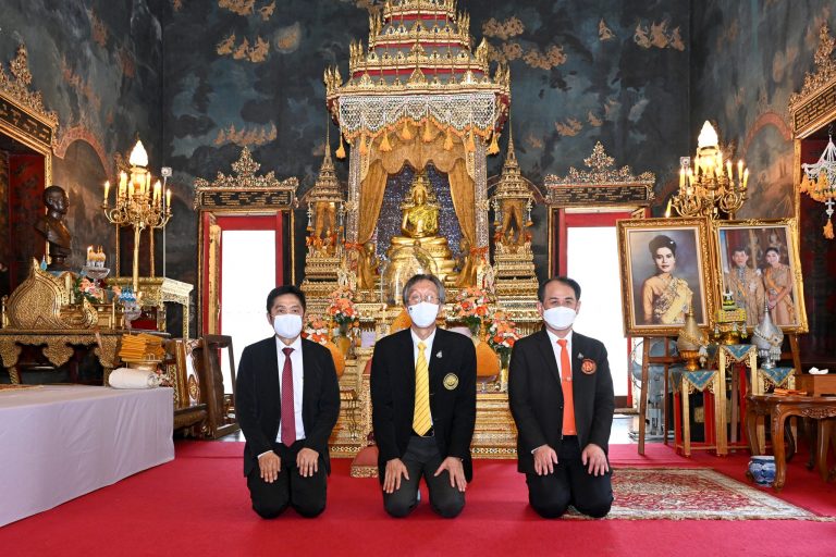 มจธ. ร่วมทอดผ้าป่า 3 พระจอมเกล้า ถวายวัดราชประดิษฐสถิตมหาสีมารามราชวรวิหาร ประจำปี 2565