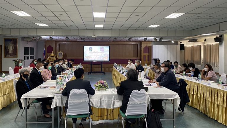 การประชุมความร่วมมือกับโรงเรียนในจังหวัดราชบุรีและติดตามงาน มจธ. ราชบุรี ครั้งที่ 5/2565