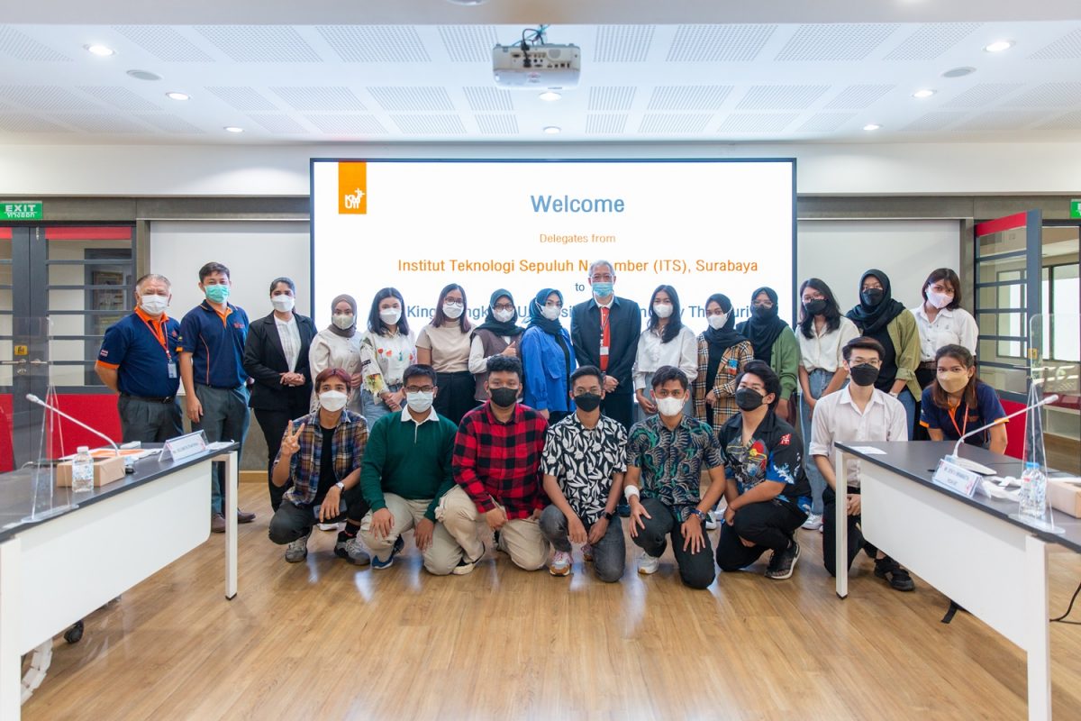 มจธ. ให้การต้อนรับ นศ. ITS เรียนรู้โอกาสในการศึกษาต่อ งานวิจัย กิจกรรม และการดำเนินงานด้านต่างๆ ของมหาวิทยาลัย