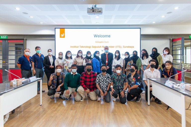 มจธ. ให้การต้อนรับ นศ. ITS เรียนรู้โอกาสในการศึกษาต่อ งานวิจัย กิจกรรม และการดำเนินงานด้านต่างๆ ของมหาวิทยาลัย