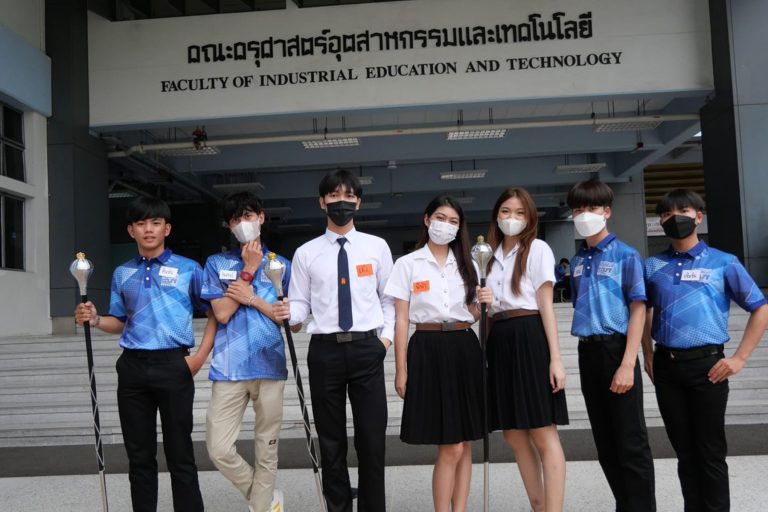 คณะครุศาสตร์อุตสาหกรรมฯ มจธ. ต้อนรับนักศึกษาสัมพันธ์ องค์การบริหาร องค์การนักศึกษา มหาวิทยาลัยเทคโนโลยีสุรนารี จังหวัดนครราชสีมา