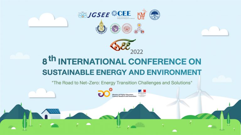 The 8th International Conference on Sustainable Energy and Environment (SEE 2022)