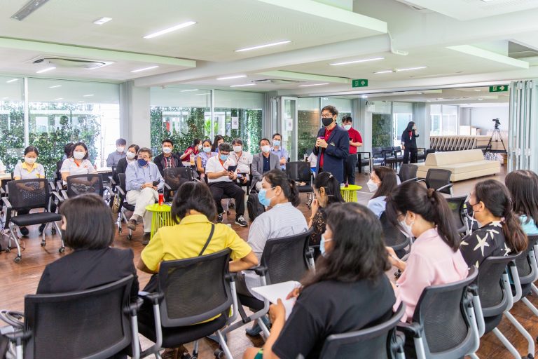 กิจกรรม Kick-off โครงการรับรองสมรรถนะทางด้านการเรียนการสอนและสนับสนุนการเรียนรู้ภายใต้กรอบ KMUTT Professional Standards Framework Learning & Teaching