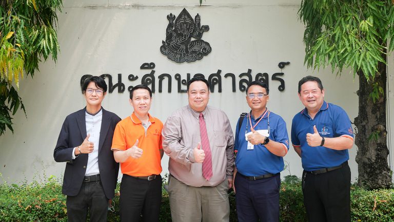 คณะครุศาสตร์อุตสาหกรรมฯ มจธ. นำทีมเข้าพบปะนักศึกษาเก่าสาขาวิชาเทคโนโลยีและสื่อสารการศึกษา ภายใต้โครงการ FIET Family-Visit Alumni ปี 2566 ภายใต้งานเครือข่ายศิษย์เก่า FIET Family / Alumni (ครั้งที่ 1)