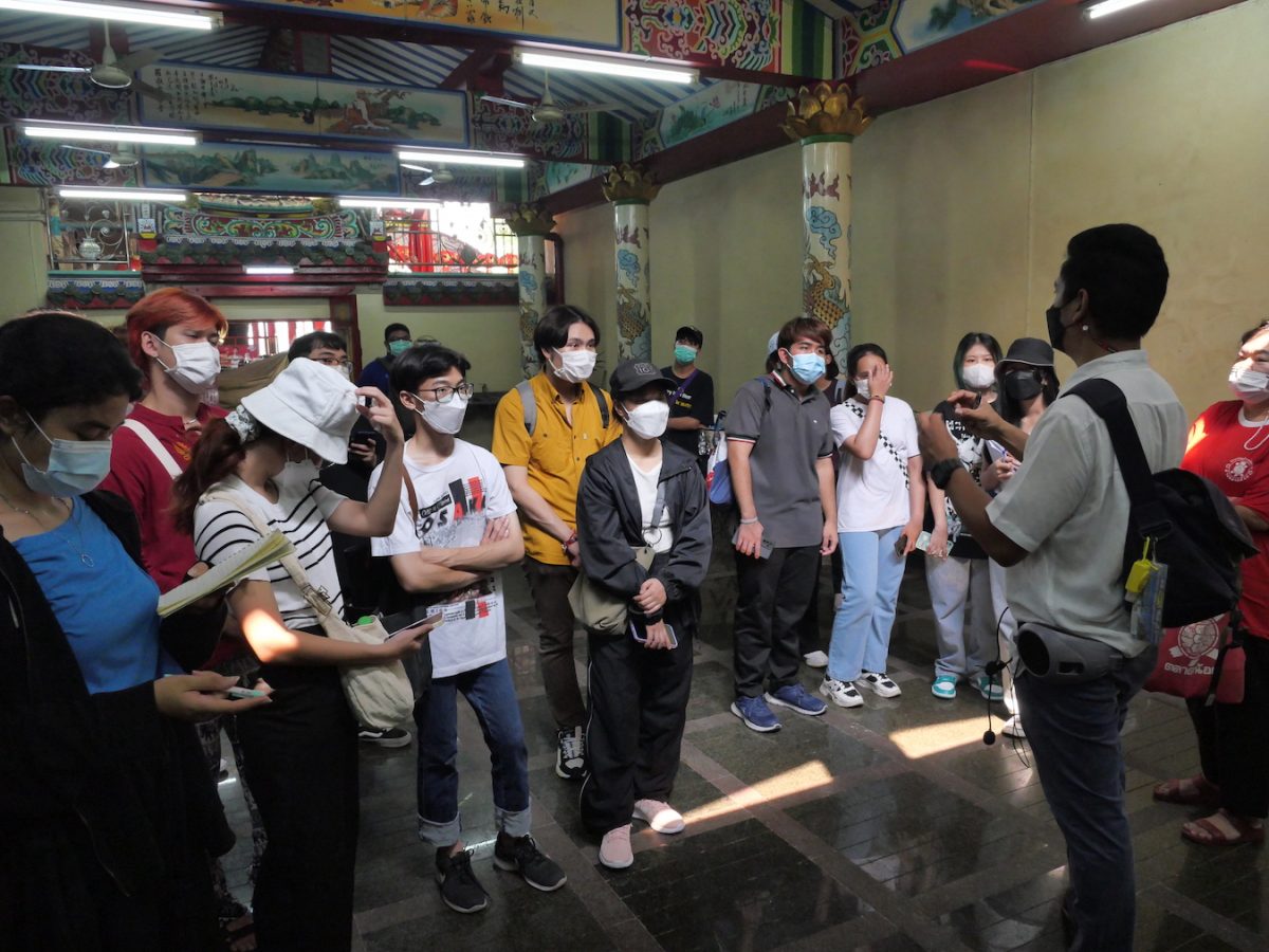 GEN 441 Culture Trip การเรียนรู้วัฒนธรรมผ่านการเดินเท้าท่องเที่ยวย่านเก่ากรุงเทพฯ ปีการศึกษา 2566