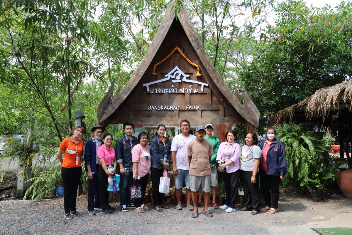 มจธ. ศึกษาดูงานกระบวนการ Recycle การบริหารจัดการขยะ การสร้างมูลค่าเพิ่มจากขยะ และแนวทางการสร้างการมีส่วนร่วมจากผู้มีส่วนเกี่ยวข้อง ณ วัดจากแดง ตำบลทรงคนอง อำเภอพระประแดง จ.สมุทรปราการ