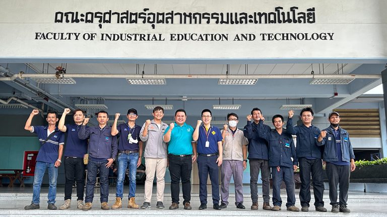 สาขาวิชาครุศาสตร์อุตสาหการ มจธ.จัดประเมินสมรรถนะบุคคลตามมาตรฐานอาชีพและคุณวุฒิวิชาชีพฯ ระดับ 2