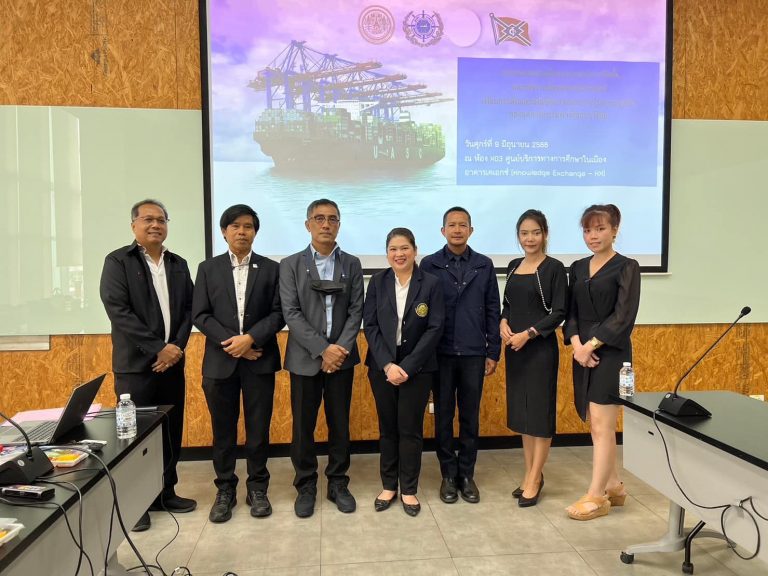 KMUTTWORKS หารือ บริษัท โทรีเซน (กรุงเทพ) จำกัด และ ศูนย์ฝึกพาณิชย์นาวี ร่วมหาแนวทางการจัดตั้งคณะทำงานเครือข่าย ยกระดับบุคลากร เพิ่มขีดความสามารถในการแข่งขัน ของอุตสาหกรรมพาณิชย์นาวีไทย