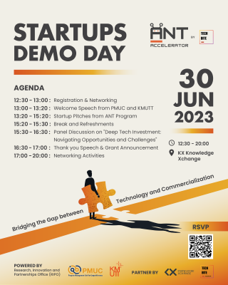 ANT: สตาร์ทอัพเดโม่เดย์ (ANT Startup Demo Day)