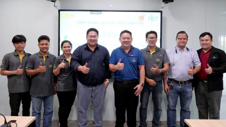 คณะครุศาสตร์อุตสาหกรรมฯ มจธ. นำทีมเข้าพบปะนักศึกษาเก่าสาขาวิชาครุศาสตร์ไฟฟ้า ภายใต้โครงการ FIET Family-Visit Alumni ปี 2566 ภายใต้งานเครือข่ายศิษย์เก่า FIET Family / Alumni (ครั้งที่ 4)