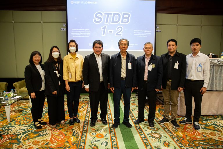 กิจกรรมสร้างศักยภาพผู้บริหารเพื่อการดำเนินงานโครงการระบบฐานข้อมูลโครงสร้างพื้นฐานภาครัฐ ด้านวิทยาศาสตร์ และเทคโนโลยี (STDB-1) และการพัฒนาเครือข่ายอุทยานวิทยาศาสตร์ภาคกลางตอนล่างและกิจกรรมสร้างศักยภาพผู้ ปฏิบัติการเพื่อการดำเนินงานโครงการระบบฐานข้อมูลโครงสร้างพื้นฐานภาครัฐ ด้านวิทยาศาสตร์และเทคโนโลยี (STDB-2)