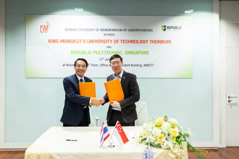 Singapore’s Republic Polytechnic and Thailand’s KMUTT Forge Academic Partnership