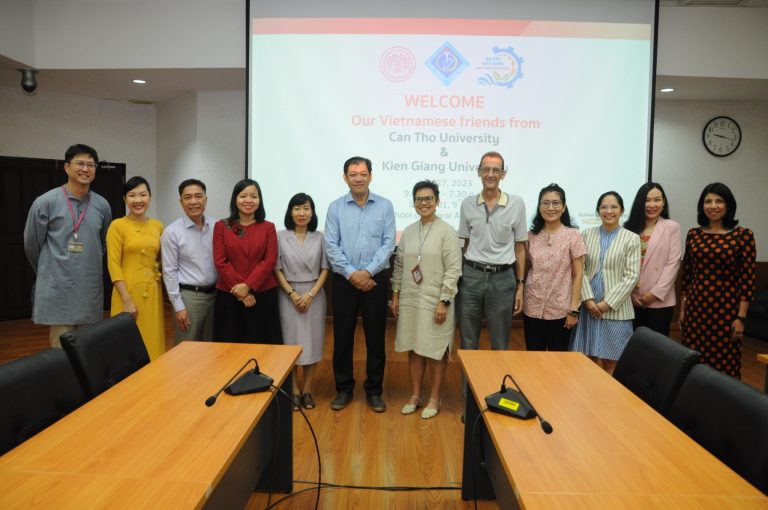 คณะศิลปศาสตร์ มจธ. ต้อนรับตัวแทนจาก Can Tho University และ Kien Giang University ประเทศเวียดนาม