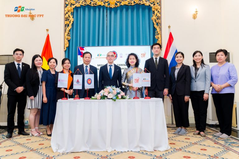 KMUTT Strengthens Academic Collaboration with FPT University in Vietnam
