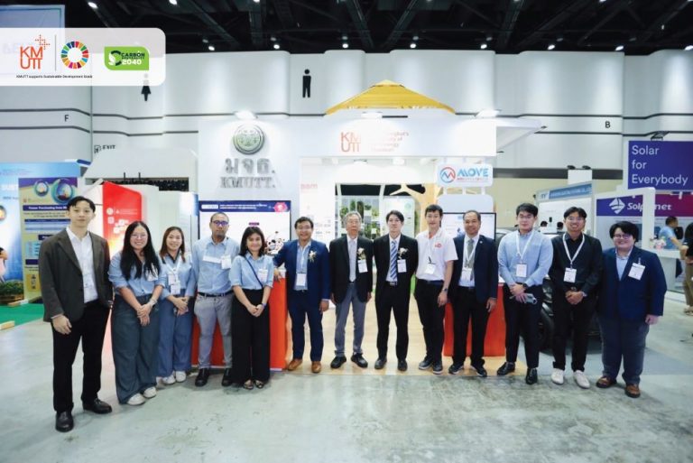มจธ. ร่วมจัดแสดงผลงานส่งเสริมนโยบาย Carbon Neutrality 2040 ในงาน ASEW 2023