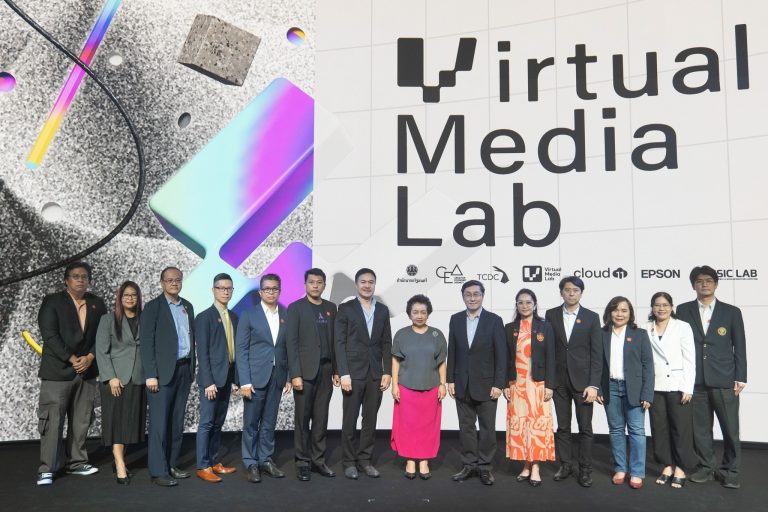 Ceremony between CEA and 12 Thai universities that marked the kickoff of the CEA Virtual Production Lab Project. The project aims to enhance the skills of students and university personnel in virtual production to meet industry demands.