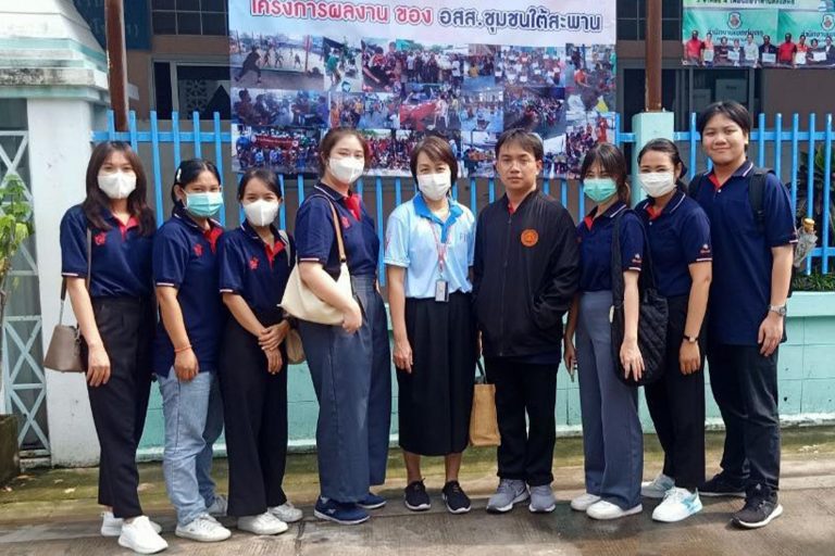 คณะครุศาสตร์ฯ มจธ. จัดโครงการ “รวมพลังเทคโนแบ่งปัน สร้างฝันสู่ชุมชน (ใต้สะพานโซน 1)”