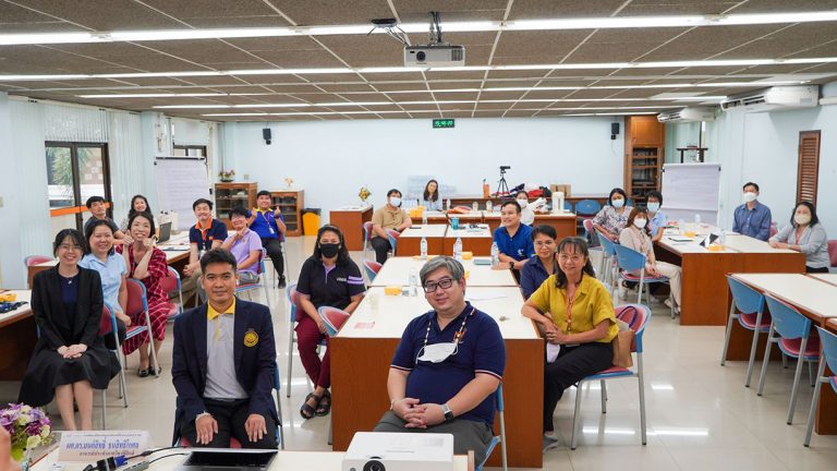 คณะวิทยาศาสตร์ จัดกิจกรรมอบรมการพัฒนาศักยภาพอาจารย์ หัวข้อ “การเขียนสะท้อนสมรรถนะ ภายใต้กรอบ KMUTT PSF – Learning and Teaching”