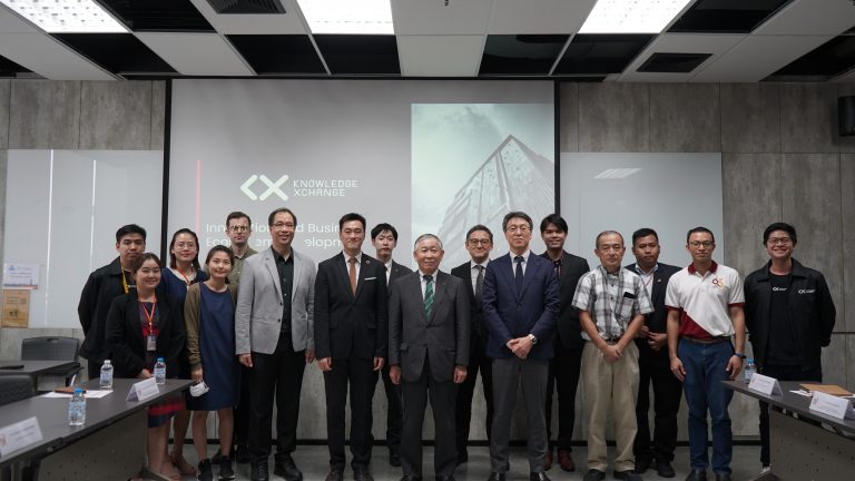 ประธานกรรมการบริหาร Shibaura Institute of Technology เยี่ยมชม KX Knowledge Xchange