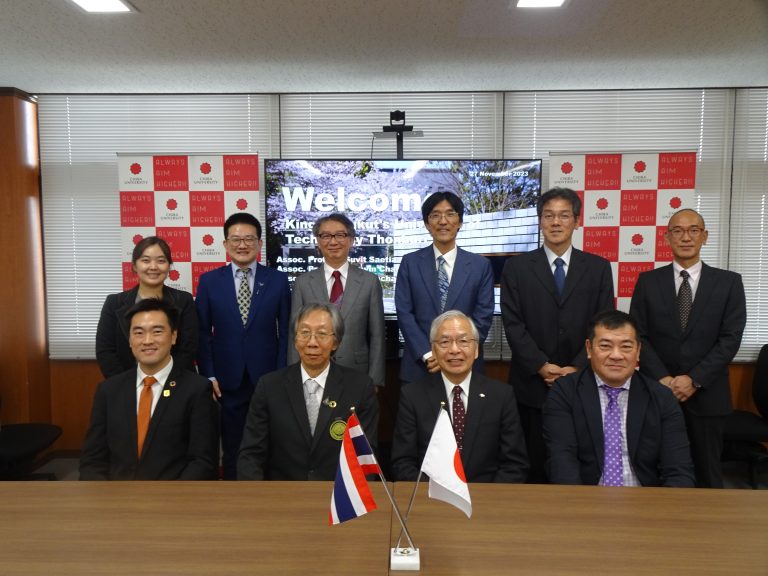 KMUTT President’s visit to partner universities in Japan.