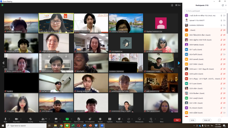 คณะวิทยาศาสตร์จัดโครงการ FSci’s Alumni Sharing ถ่ายทอดสิ่งดี ๆ จากพี่สู่น้อง หัวข้อ “เทคนิคการทำ Power Point นำเสนออย่างมืออาชีพ
