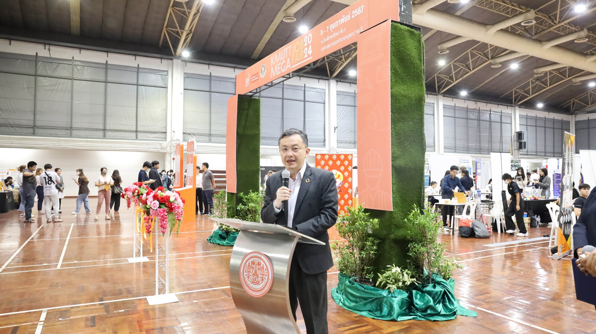 KMUTT MEGA Job Fair 2024 สร้างโอกาส สร้างงาน สร้างรายได้ KMUTT