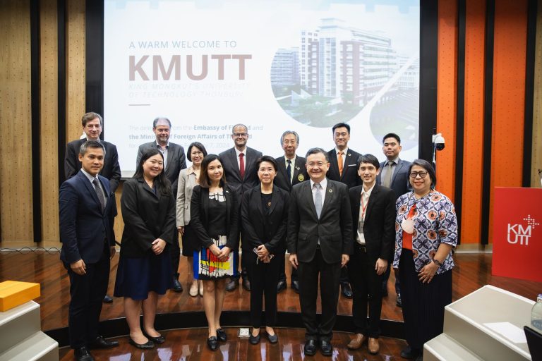 The Courtesy Visit of H.E. Mr. Jyri Järviaho, Ambassador of Finland to The Kingdom of Thailand, Explores Collaborative Opportunities In Research And Education