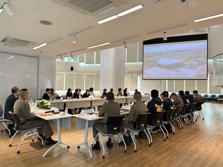 KMUTT and the Special Patrol and Operation Division (191) Partner to Develop a Database System and Integrate AI for Work Enhancement.