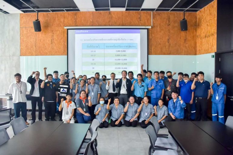 โครงการฝึกอบรมการจัดการพลังงานในองค์กรแบบมีส่วนร่วม เรื่อง “ปลูกจิตสำนึกการอนุรักษ์พลังงานในองค์กร”