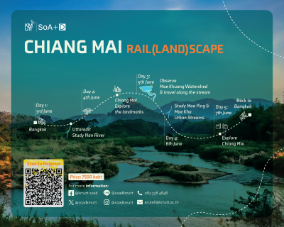COME TO JOIN CHIANG MAI RAIL(LAND)SCAPE TRIP ON JUNE 2024