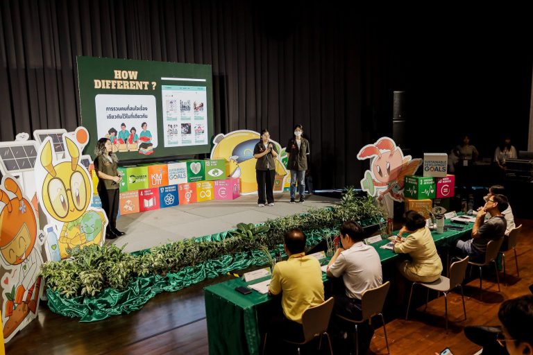 การนำเสนอผลงานส่งเสริมความยั่งยืนของ มจธ. การประกวดรอบชิงชนะเลิศ “Final Pitching Day”โครงการ Innovation for KMUTT Sustainability 2024 “Let’ Create our Future”