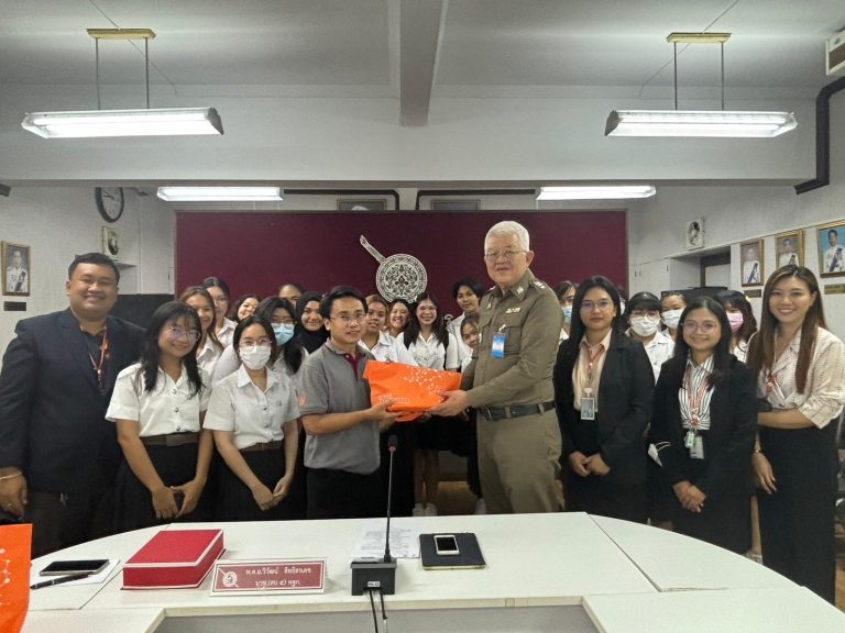 ภาควิชาฟิสิกส์ คณะวิทยาศาสตร์ ศึกษาดูงาน ณ กองพิสูจน์หลักฐานกลาง