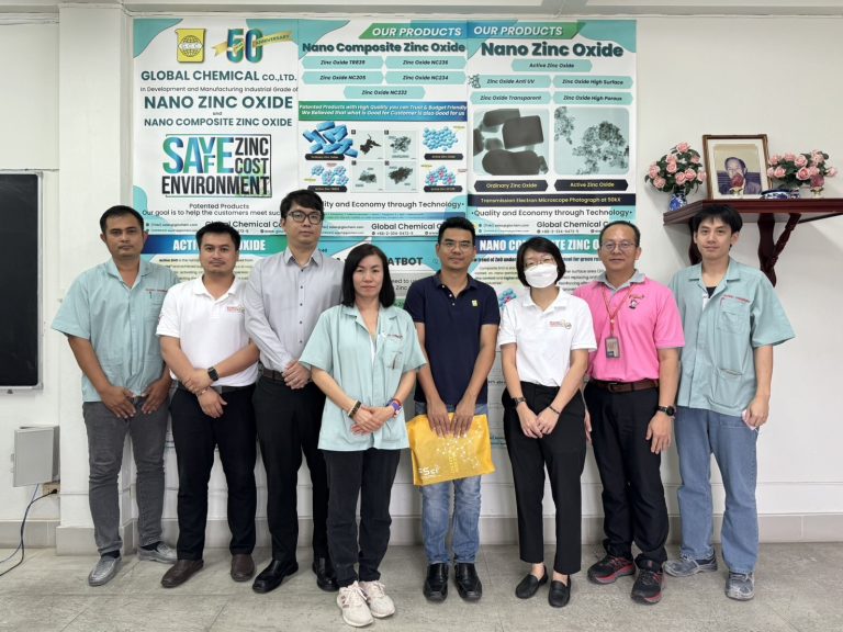 คณะวิทยาศาสตร์ มจธ. เดินทางเข้าหารือแนวทางความร่วมมือในการทำงานวิจัยร่วมกับบริษัท โกลเบิล เคมีเคิล จำกัด