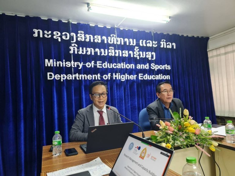 STIPI: Science Technology and Innovation Policy Institute KMUTT joins in discussing the operations of the 2nd class of the “Research Management and Capacity Building Course”