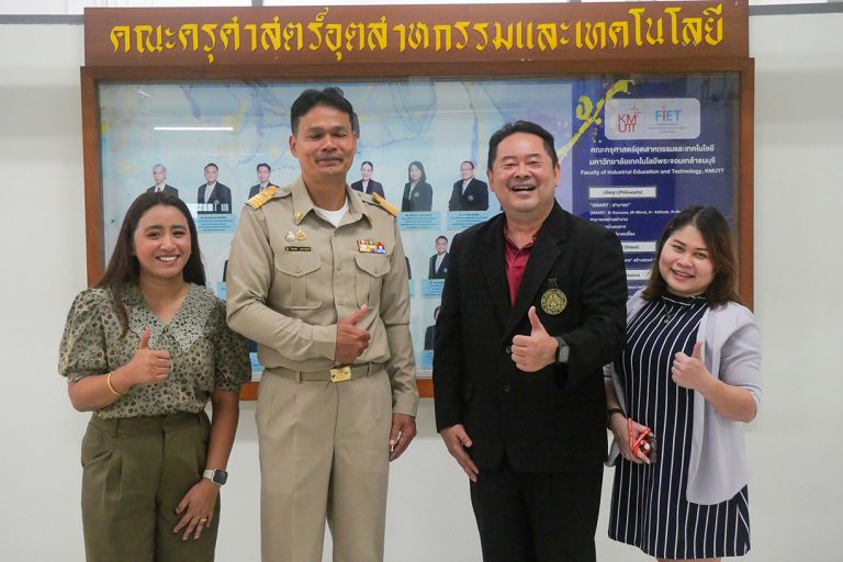 คณะครุศาสตร์อุตสาหกรรมฯ มจธ. พบปะนักศึกษาเก่าสาขาวิชาครุศาสตร์เครื่องกล และสาขาวิชานวัตกรรมการเรียนรู้และเทคโนโลยี ในโครงการ FIET Family-Visit Alumni ปี 2567 หัวข้อ “ผู้บริหารสถานศึกษา/ผู้บริหารกิจการ” ภายใต้งานเครือข่ายศิษย์เก่า FIET Family / Alumni (ครั้งที่ 7)