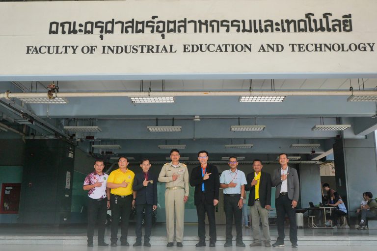 คณะครุศาสตร์อุตสาหกรรมฯ มจธ. ต้อนรับคณะศึกษาดูงานจากจากบัณฑิตวิทยาลัย มหาวิทยาลัยราชภัฎนครศรีธรรมราช จังหวัดนครศรีธรรมราช