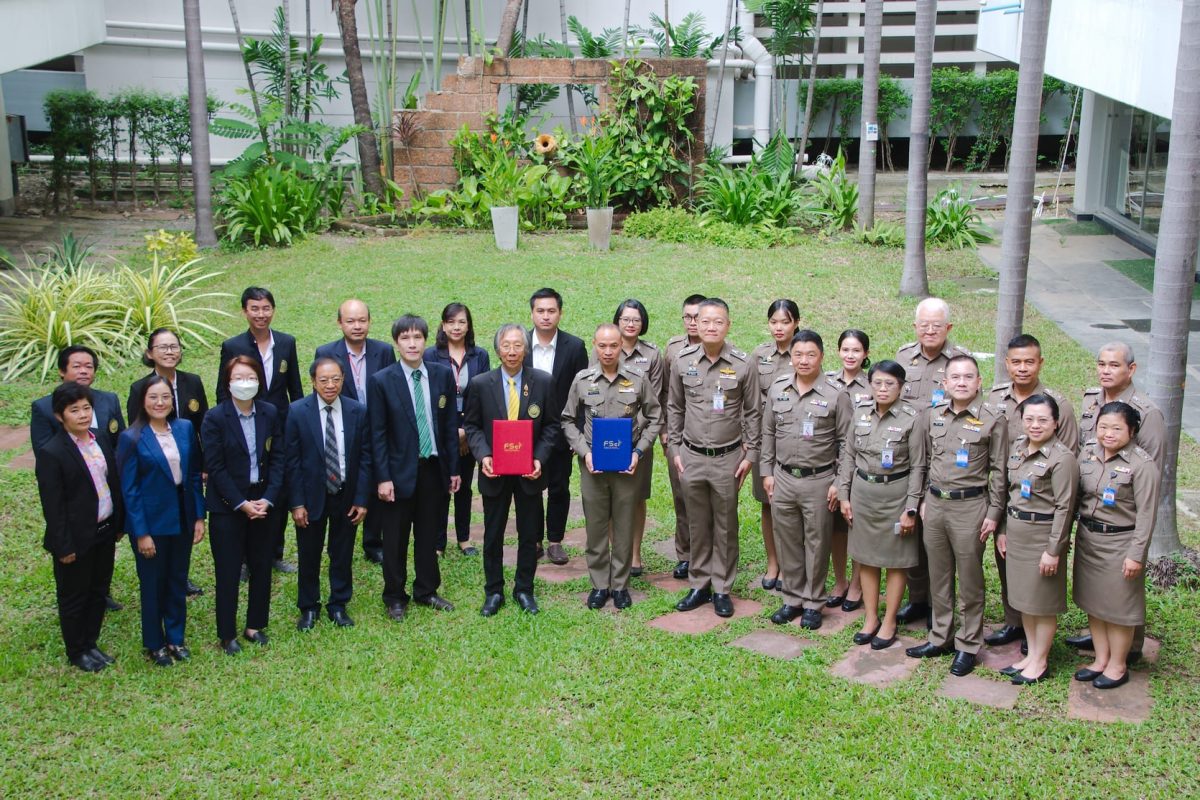 คณะวิทยาศาสตร์ มจธ. จับมือ สำนักงานพิสูจน์หลักฐานตำรวจ ลงนามบันทึกความเข้าใจโครงการความร่วมมือด้านงานวิจัยและพัฒนาวิธีการตรวจพิสูจน์หลักฐาน