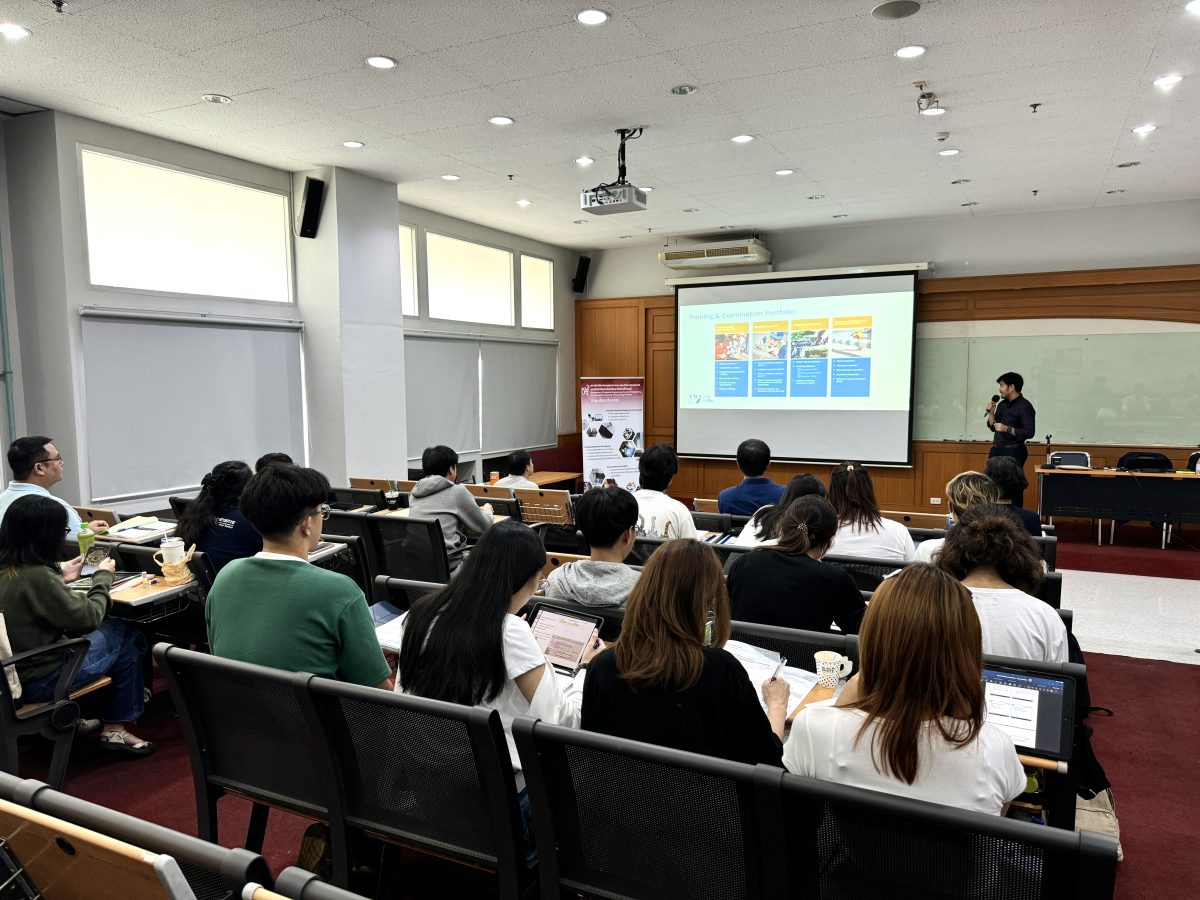 KINGWELD Research Center – Department of Production Engineering, KMUTT and TWI Training & Services Co., Ltd. jointly organized a training to provide knowledge and expertise. and provide certification for CSWIP 3.0 weld inspection