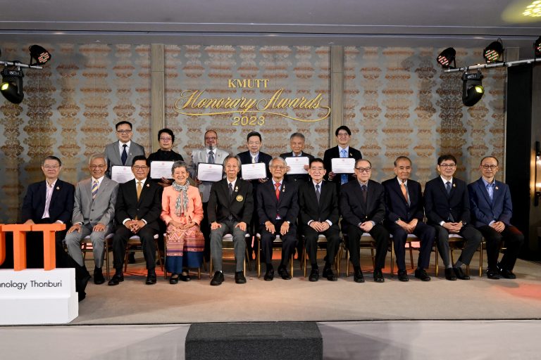 มจธ.จัดงานเชิดชูเกียรติบุคลากร ประจำปี 2566 ชื่นชมและยินดีกับประชาคมที่ร่วมกันสร้างชื่อเสียงให้มหาวิทยาลัย