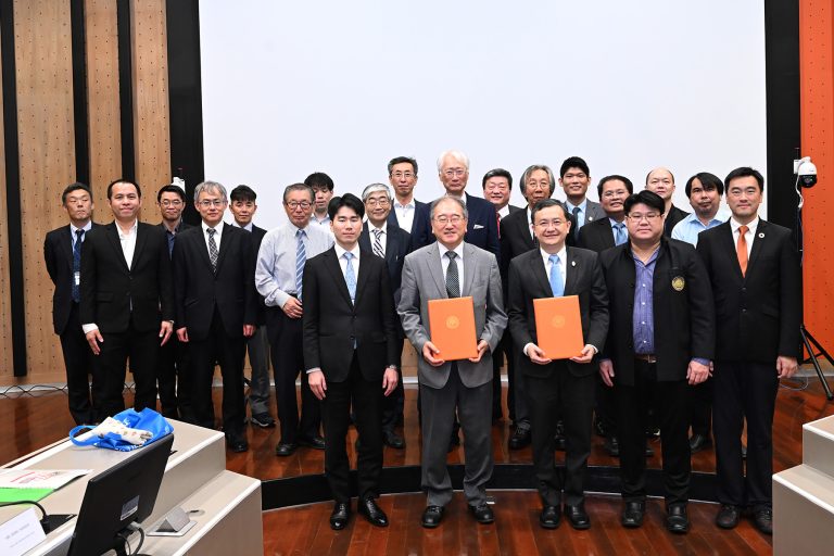 KMUTT Welcomes University of Toyama President for Research Collaboration on Sustainable Aluminum Manufacturing and MoU Signing