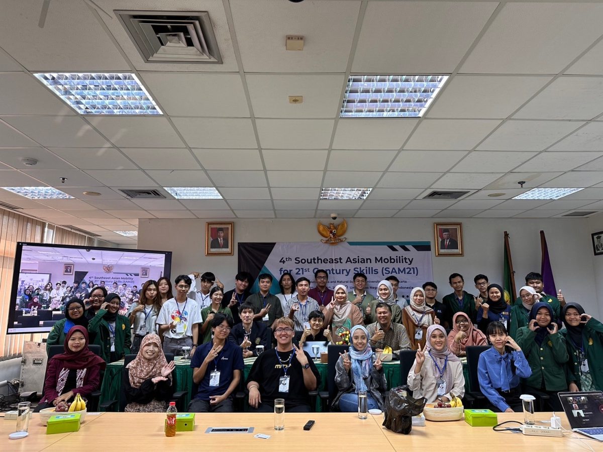 Faculty of Science, KMUTT participate in the 4th Southeast Asian Mobility for 21st Century Skills (SAM21)