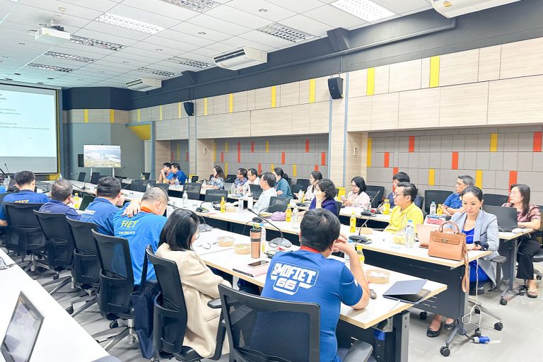 คณะครุศาสตร์อุตสาหกรรมและเทคโนโลยี มจธ. จัดกิจกรรมสร้างความเข้าใจของบุคลากรสายวิชาการ หลักสูตรครุศาสตร์อุตสาหกรรมบัณฑิต Kick-Off ครั้งที่ 1 ในโครงการ “สร้างความเข้าใจในการเขียนผลงานด้านการเรียนการสอน เพื่อขอรับการประเมินสมรรถนะ Thailand PSF”